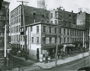 78 do 86 Fulton Street, Nowy Jork autorstwa G.P. Hall und Sohn