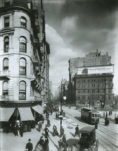 Broadway na północ od 24th Street, Nowy Jork autorstwa G.P. Hall und Sohn
