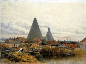 Piece ... (ceramiczne) autorstwa G.S. Shepherd