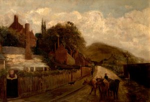 Niedzielny Ermitaż, Nottingham, 1887 autorstwa G.S. Stevenson