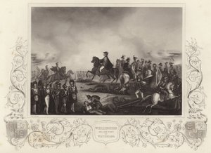 Książę Wellington i jego personel w Waterloo
