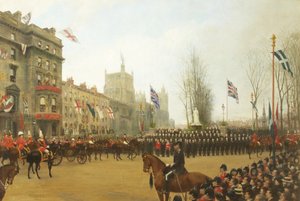 Wizyta królowej Wiktorii w Bristolu w 1899 r. autorstwa G. Coakley