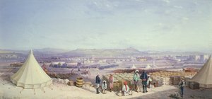 Obóz artylerii i kawalerii w San Antonio na Malcie autorstwa G. Gianni