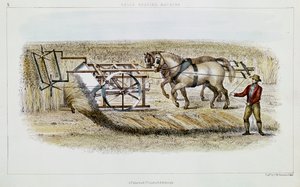 Maszyna do zbioru dzwonów, 1851 autorstwa G. H. Swanston