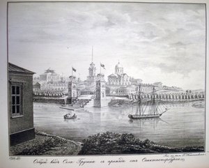 Majątek Gruzino, 1821-1822 autorstwa G. Kanoshenkin