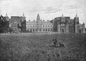 Dom Hatfieldów, front południowy, ok. 1900