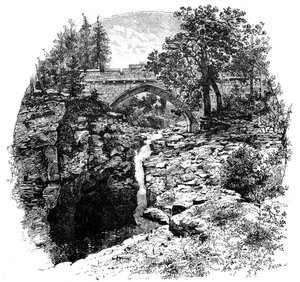 Linn z Dee, Aberdeenshire, Szkocja, 1900.