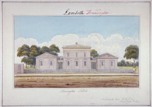 Szkoły Kennington, Camberwell New Road, Lambeth, Londyn, 1826 autorstwa G Yates