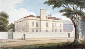 „Recovery”, dom dla psychicznie chorych w Mitcham Green, Mitcham, Surrey, 1825 autorstwa G Yates