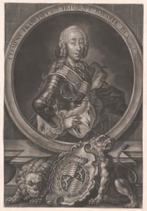 Bodenehr po Michale - Klemens Franciszek z Bawarii autorstwa Gabriel Bodenehr the Younger
