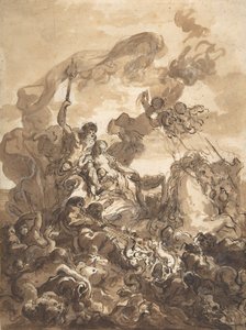 Alegoria rybołówstwa: Neptun i Amfitryt, 1768.