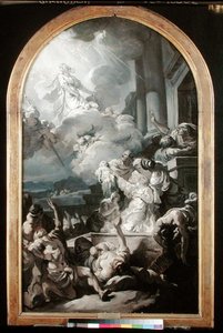 Cud św. Genevieve, c.1765