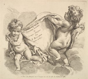 Frontyspis, 1738-45. autorstwa Gabriel Huquier