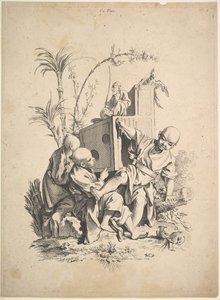 Wizja, XVIII wiek. autorstwa Gabriel Huquier