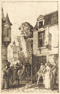 Nigdy nie myślimy o wszystkim autorstwa Gabriel Jacques de Saint Aubin