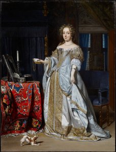 Portret damy autorstwa Gabriel Metsu