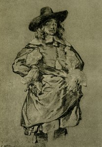 Portret młodego mężczyzny autorstwa Gabriel Metsu