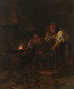 Zbrojmistrz autorstwa Gabriel Metsu