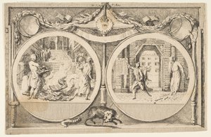 Wypędzenie jezuitów, 1761. autorstwa Gabriel de Saint Aubin
