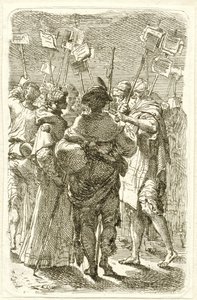 pielgrzymi autorstwa Gaetano Gandolfi