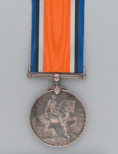 Brytyjski Medal Wojenny 1914-20 przyznany szeregowi Andreya