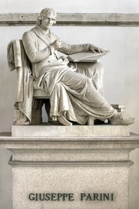 Posąg Giuseppe Pariniego, 1838