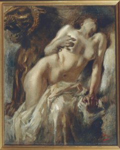 Kleopatra, 1888, autorstwa Gaetano Previati