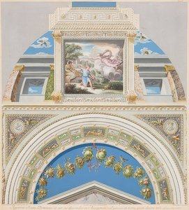 Luneta i sklepienie z Bogiem ukazującym się Izaakowi. 1774 autorstwa Gaetano Savorelli