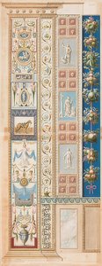 Pilaster Loggia II (ozdoba z osiodłanym koniem w części środkowej)