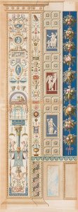 Pilaster Loggia I (ozdoba spoczywająca na masce)