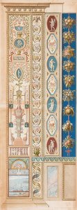 Pilaster Loggia VI (dekoracja z Dianą z Efezu)