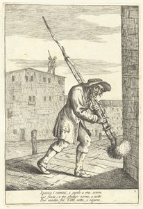 Scoa Camin (Kominiarz) autorstwa Gaetano Zompini