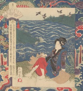 Druk, ca. 1820. autorstwa Gakutei