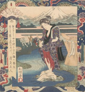 Druk, ca. 1830. autorstwa Gakutei