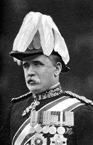 Feldmarszałek Sir John DP Francuski, brytyjski żołnierz, I wojna światowa, 1914 autorstwa Gale and Polden