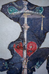 Rzymskie malarstwo ścienne autorstwa Gallo-Roman