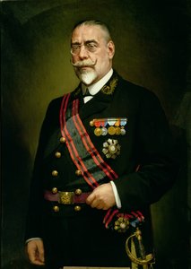 Portret Manuela Allende Salazara (1865-1923) (olej na płótnie) autorstwa Gamoral