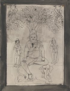 Figurka z Indus Sabha autorstwa Gangaram Chintaman Tambat
