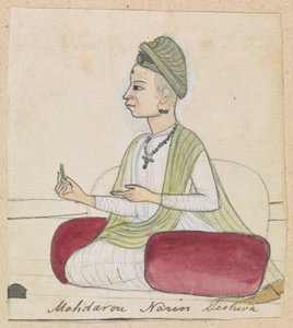 Mahdorou Narin Peshwa autorstwa Gangaram Chintaman Tambat