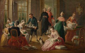 Podwieczorek Podwieczorek, 1778. autorstwa Garemijn