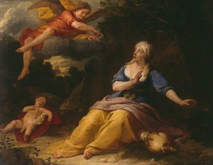 Hagar na pustyni autorstwa Gaspar De Crayer