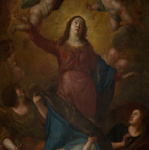 Kościół parafialny (Sint-Walburgakerk). Obraz. Gaspar de Crayer. 1652 autorstwa Gaspar De Crayer