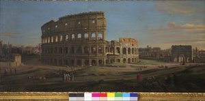 Koloseum, 1711 autorstwa Gaspar van Wittel