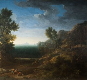 Krajobraz klasyczny, 1670.