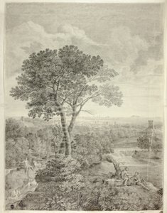 Fresk w Palazzo Colonna, Rzym autorstwa Gaspard Dughet