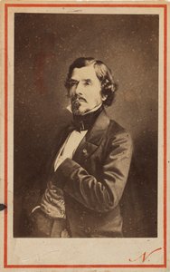 Portret Eugeniusza Delacroix 1798-1863, 1858.