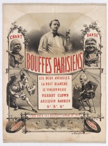 Teatr des Bouffes-Parisiens Jacquesa Offenbacha, 1865.