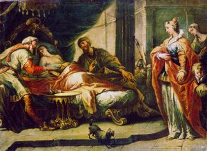 „Antioch i Stratonice”, XVIII wiek.
