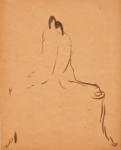 Dwie postacie, ok. godz. 1908.