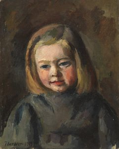 Głowa młodej dziewczyny, 1919